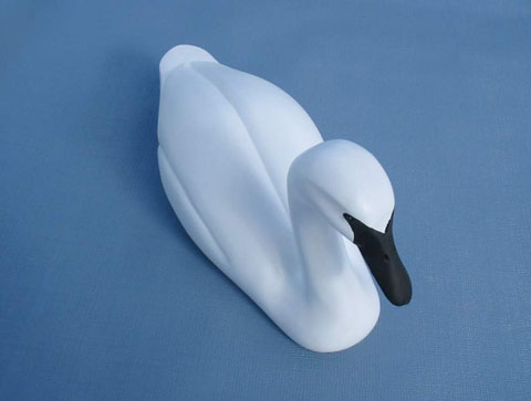 Wood Carving - Classic Handcarved Trumpeter Swan Decoy